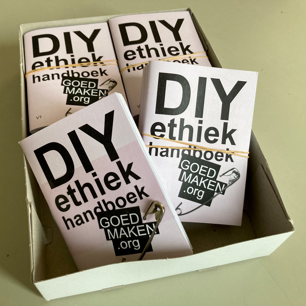 DIY ethiek handboek gedrukt
